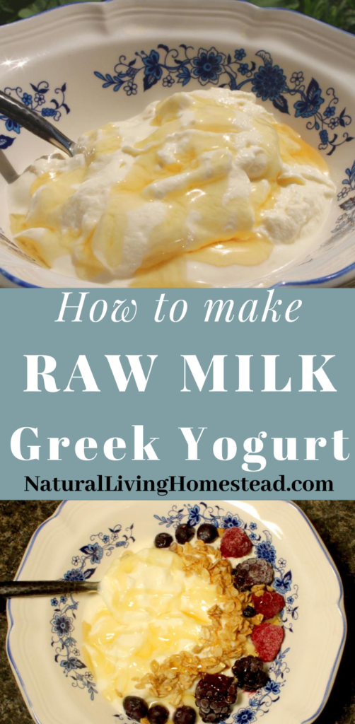 How to make raw milk greek yogurt in the instant pot