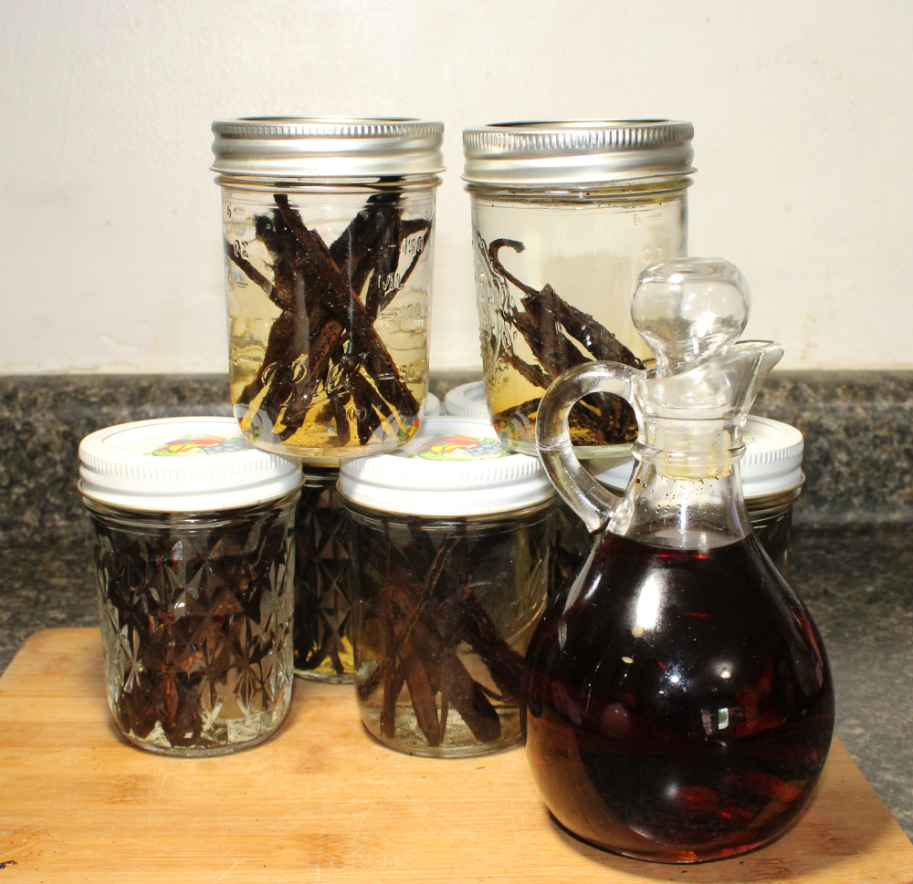 bottled vanilla extract