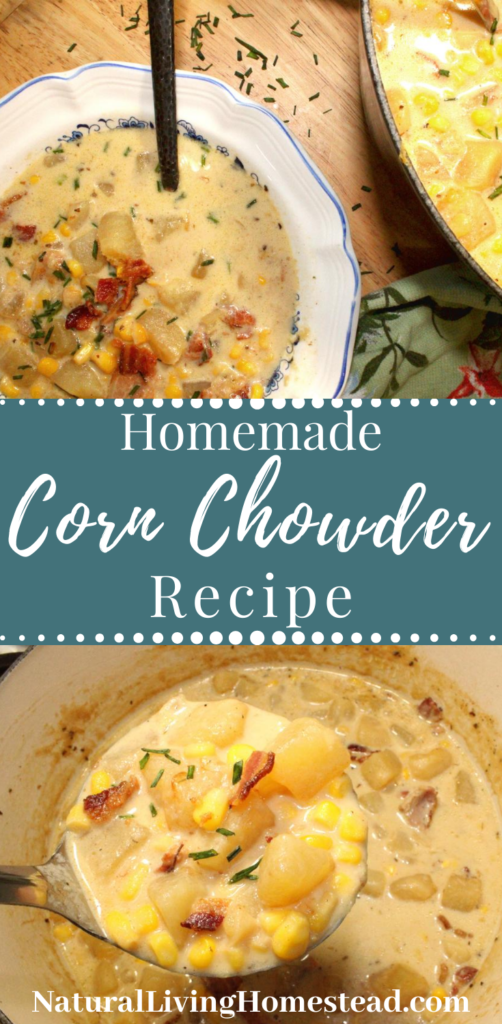 Homemade Corn Chowder Recipe